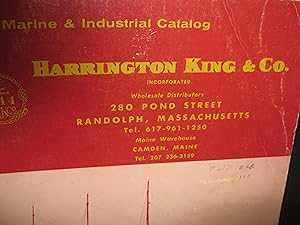 1968 Marine & Industrial Catalog Harrington King & Co.