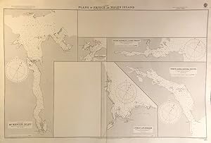 Alaska. Plans in Prince of Wales Island. From the Latest United States Government Charts.