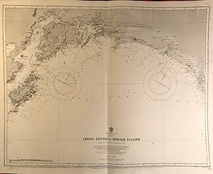 North West America. Alaska. Cross Sound to Kodiak Island. From the latest information in the Hydr...