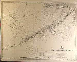 North West America. Aleutian Islands. Kodiak Island to Seguam Island. From the latest information...