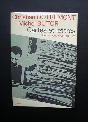 Cartes et lettres - correspondance 1966-1979 -
