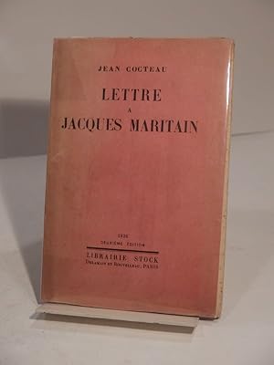 Lettre à Jacques Maritain.