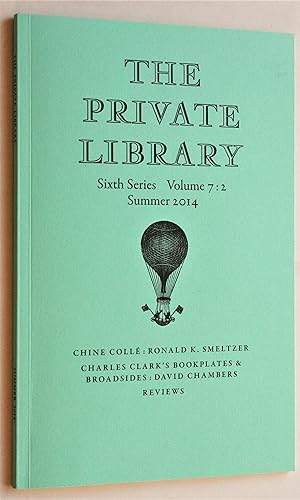 The Private Library Sixth Series Volume 7:2