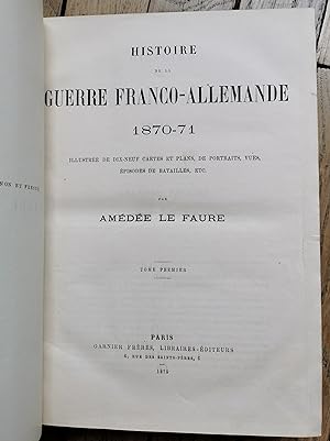 Histoire de la GUERRE Franco-Allemande 1870-71