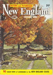 Historic and Picturesque New England Souvenir Book: 90 Color Views of Landmarks in the New Englan...