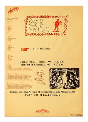 Books and Anthologies of Art by:. 5 - 17 March 1976. Galerie S:t Petri - Archive of Experimental ...