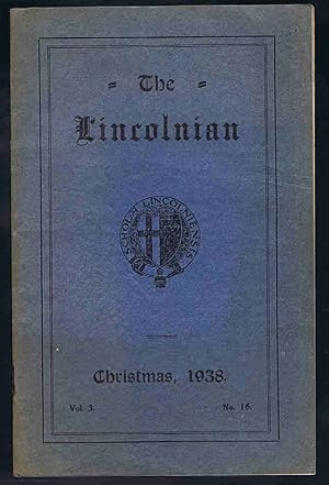 The Lincolnian Christmas 1938 Vol 3 No 16