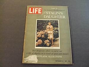 Life Sep 22 1967 Stalin's Daughter Opens Up About Dear Old Dad