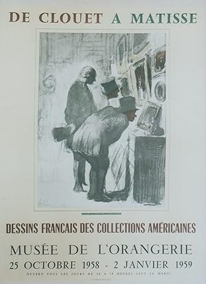 "DESSINS FRANÇAIS DE CLOUET A MATISSE" EXPOSITION MUSÉE DE L'ORANGERIE Paris 1959 (DESSINS FRANÇA...