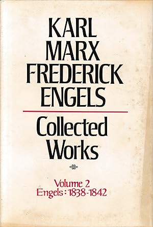 Collected Works, volume 2. Engels: 1838-1842
