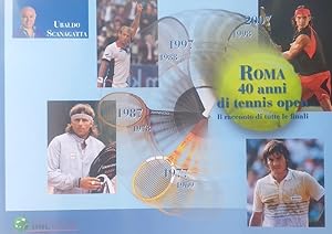 Roma, 40 anni di tennis Open. Il racconto di tutte le finali