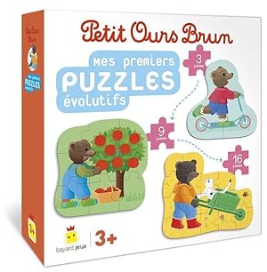 Petit Ours Brun : mes premiers puzzles évolutifs