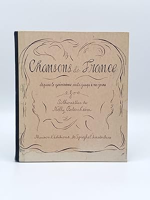 Chansons de France depuis le quinzième siècle jusqu'á nos jours
