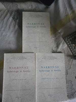 Narbonne Archéologie et Histoire. (3 Tomes).