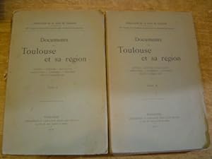 Documents sur Toulouse & sa région (2 volumes). Lettres - Sciences - Beaux-Arts - Agriculture - C...