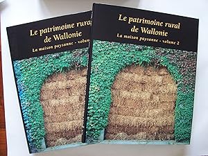 Le patrimoine rural de Wallonie: La maison paysanne. 1: des modèles aux réalités. 2. portefeuille...