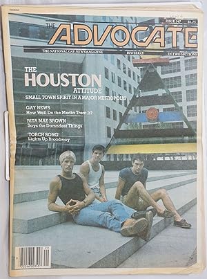 The Advocate: the national gay newsmagazine; #347, July 22, 1982; in two sections; The Houston At...