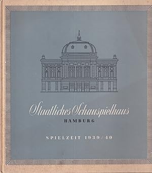 Staatliches Schauspielhaus Hamburg. Programmheft Spielzeit 1941-42.