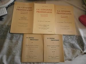 La Cévenne protestante ( 5 volumes). La Cévenne protestante & sa plaine méridionale de Louis XVI ...