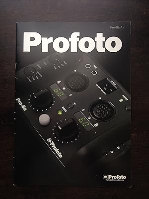 PROFOTO AIR PRO-8A: Pro-8a Air Camera Studio Lighting Brochure
