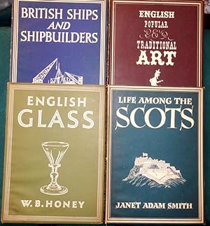 Britain in Pictures Series 6 titles all 1946. English Glass + Life Among The Scots + English Popu...