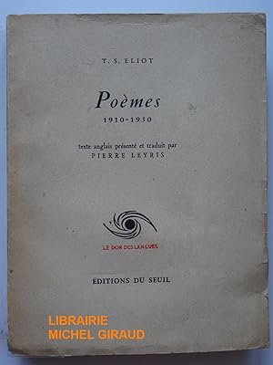 Poèmes 1910-1930