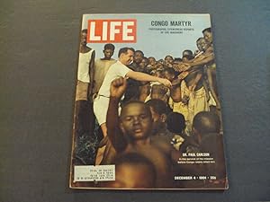 Life Dec 4 1964 Congo Martyr; Home Kidney Machine; Winston Churchill