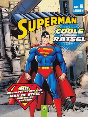 SUPERMAN - COOLE RÄTSEL mit Riesenposter zum Film Man of Steel : ACHTUNG: NICHT geeignet für Kind...