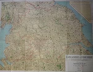 [Colour map] Lancashire & Yorkshire.