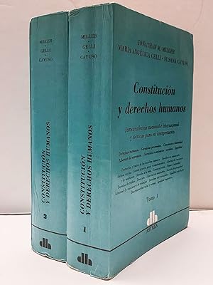 Constitucion y Derechos Humanos, jurisprudencia nacional, 2 vols
