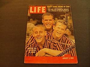 Life Aug 3 1959 Kingston Trio; Cuba; Old Age