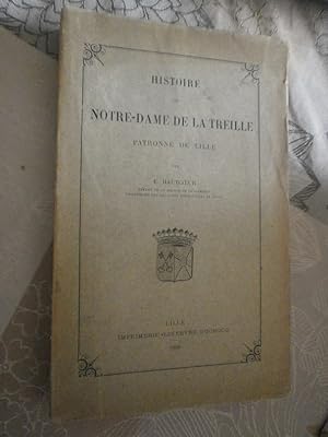 Histoire de Notre Dame de la Treille Patronne de Lille.