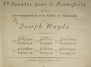 Oeuvres Complettes, Cahier VII: VI Sonates pour le Pianoforte avec l'accompagnement d'un Violon e...