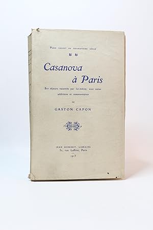 Casanova à Paris