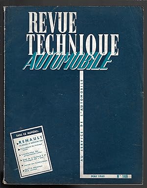 Revue technique automobile n°169