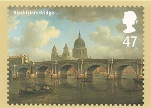 Blackfriars Bridge London Limited Edition Postcard