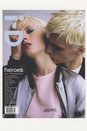 Chloe & Robbie David Bowie Heroes Lookalike Magazine Photo Postcard