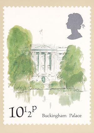 Buckingham Palace London PHQ Royal Mail Postcard