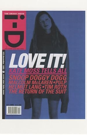 Kate Moss Supermodel Covergirl 1993 Magazine Photo Postcard