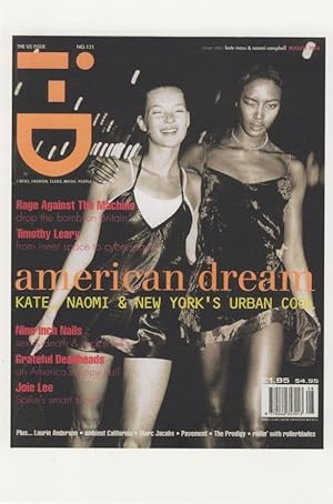 Kate Moss Naomi Campbell Supermodel Cover Girl 1994 Postcard
