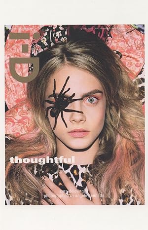 Cara Delevingne UK Model Spider On Face Eye Magazine Postcard