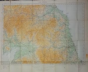 England & Scotland. Ordnance Survey map. Scale: ¼-inch to 1 mile. Sheet 1: The Border.