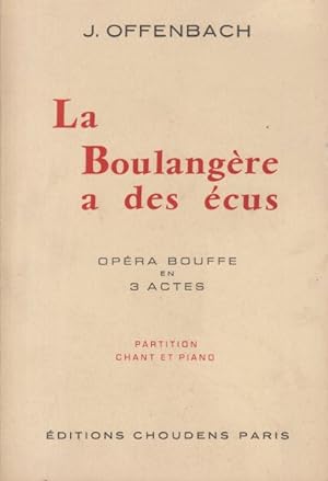 La Boulangère a des écus - Vocal Score