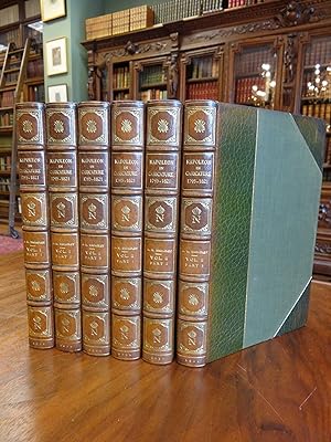 Napoleon in Caricature, 2 volumes expanded to 6. One of only fifty copies. Signed by the author. ...