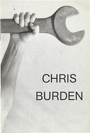 Chris Burden (Signed Artist's Book with Drawing)