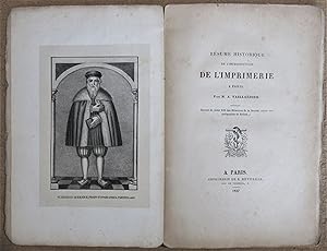 Résumé Historique de l'Introduction de l'Imprimerie à Paris