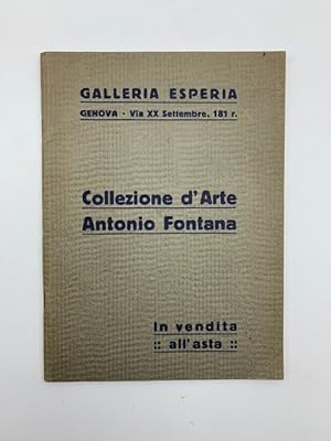 Galleria Esperia, Genova. Collezione d'arte Antonio Fontana