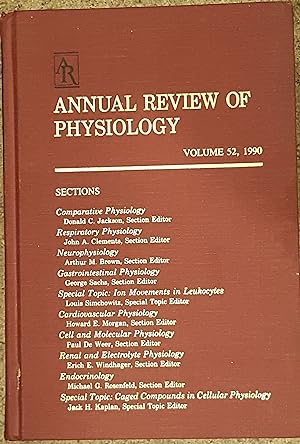 Annual Review of Physiology, 1990 Volume 52