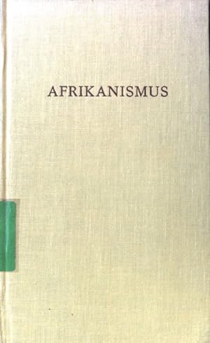 Afrikanismus.
