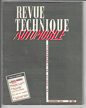 Revue technique automobile n°161